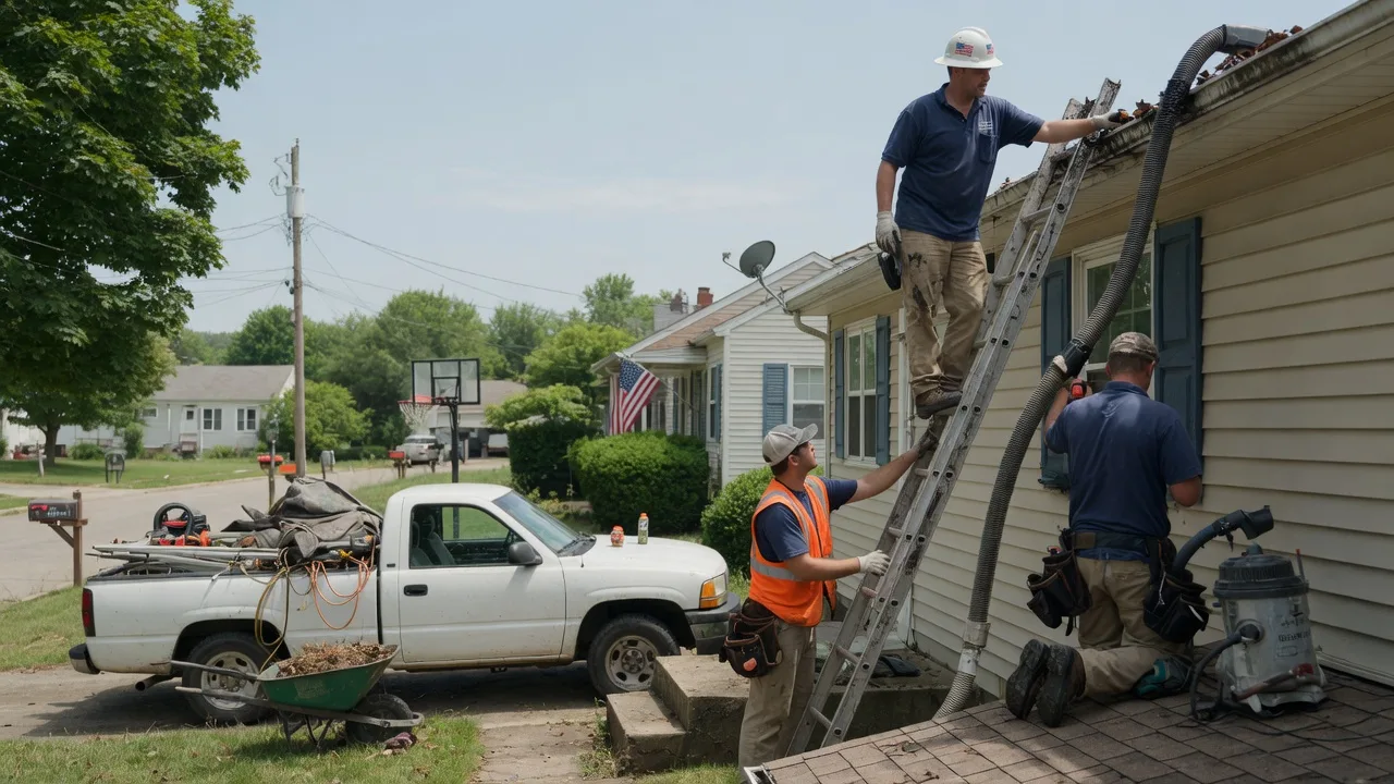 Gutter Installation in Bascom, OH near me